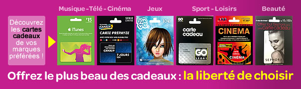 Offrez le plus beau des cadeaux : la liberté de choisir !