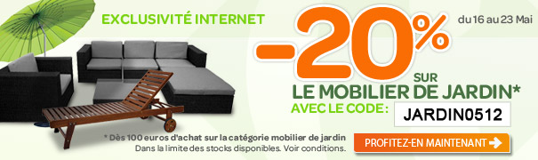-20% sur le Jardin
