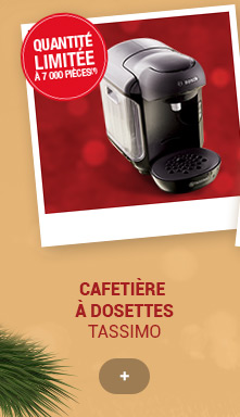 CAFETIÈRE À DOSETTES TASSIMO