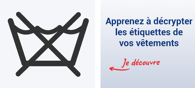 Comment décrypter les étiquettes de mes vêtements ?