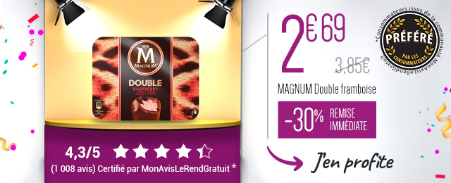 MAGNUM Double framboise