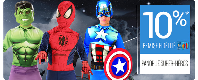 Panoplie Super-Héros