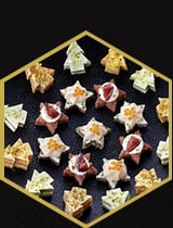 32 canapés de Noël