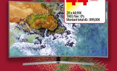 Téléviseur LED 4K incurvé SAMSUNG