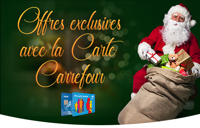 Offres exclusives avec la Carte Carrefour
