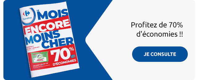 Jusqu'à 70% d'économies !! 