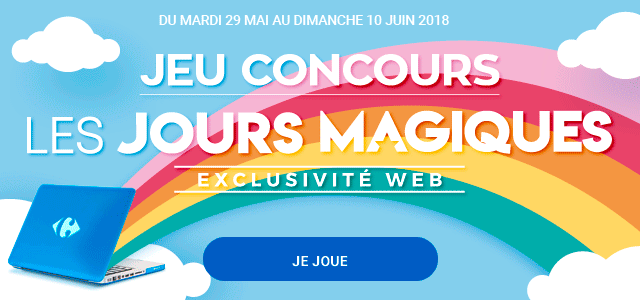 Les jours magiques 10 000 de dotations à gagner
