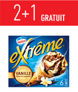 Glaces vanille pépites nougatine EXTRÊME