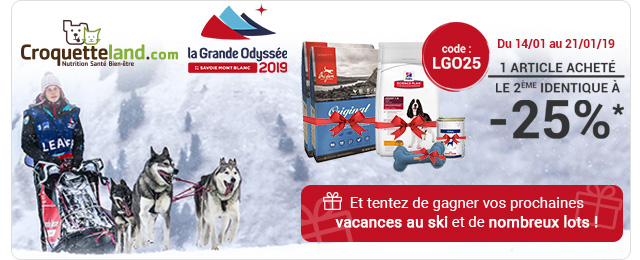 Croquetteland.com : 1 article acheté=le 2ème identique à -25%