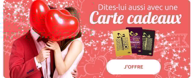 Dites lui aussi avec une carte cadeau