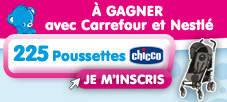 225 poussettes CHICCO ?? gagner
