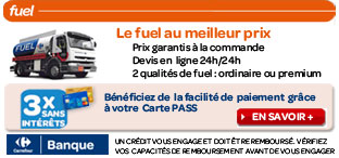 Fuel domestique