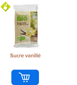 Sucre vanillé Carrefour Bio